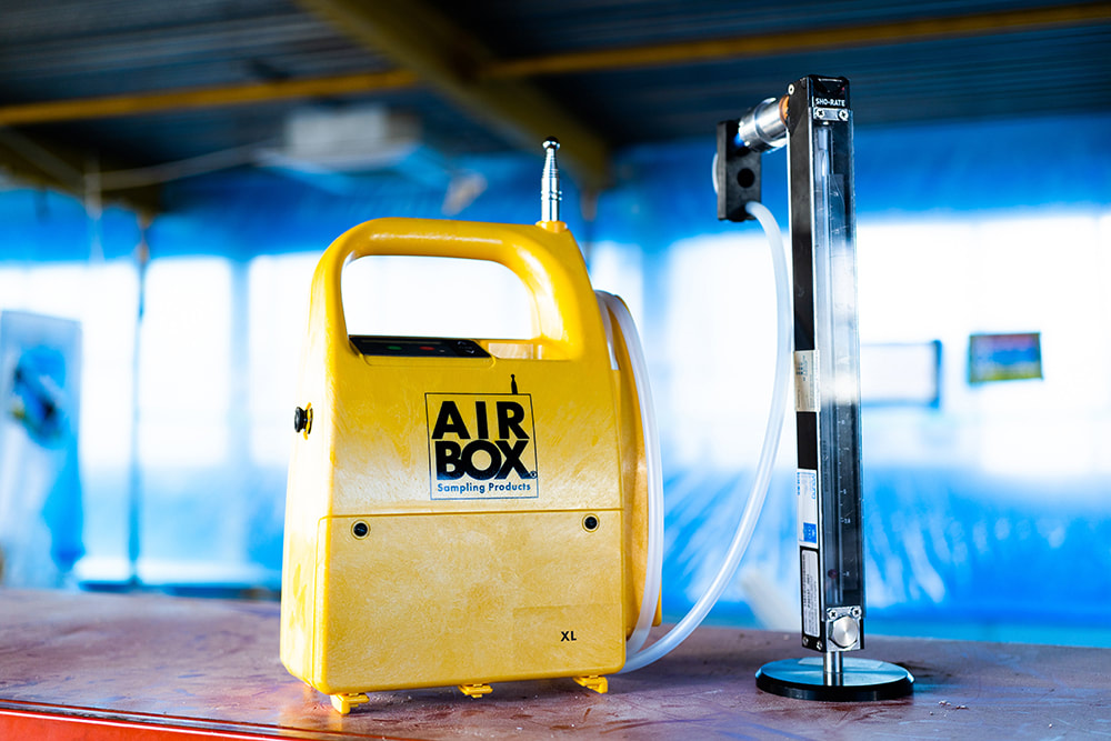 Air monitoring pump. Airbox sampling products